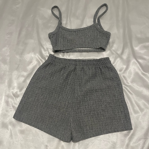 Arabella Shorts & Top Matching Set - gray, xs - Picture 3 of 7
